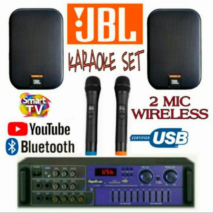 Mini Sound Karaoke Speaker JBL CONTROL 1X Ampli Bluetooth Mic Wireles