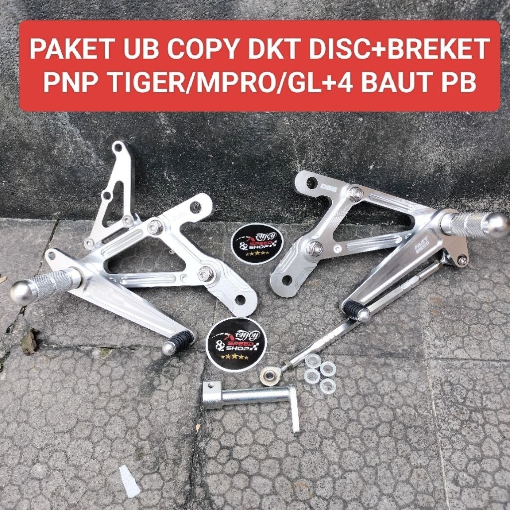 Paket Underbone Fastbikes Copy DKT Plus Breket Pnp Tiger / Megapro / GL Disc dan Non Disc / Tromol