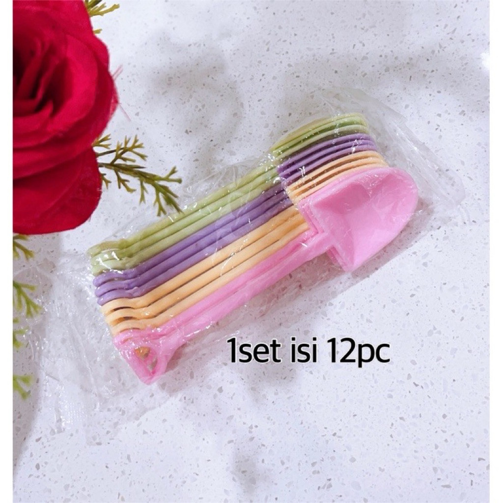 WN51 - Sendok Kecil Sekop Ice Cream / Kue (12pcs/pack)(TALK)