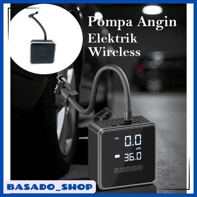 Pompa Ban Elektrik Portable Air Compressor 150PSI 6000mAh - PR-718