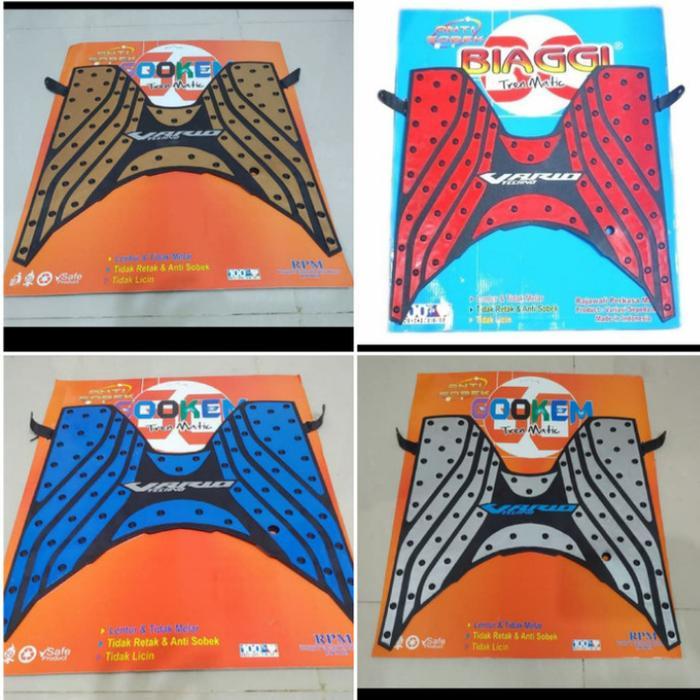 Karpet Motor Matic Honda Vario 125 150 Vario new 2018 2021 - Biru