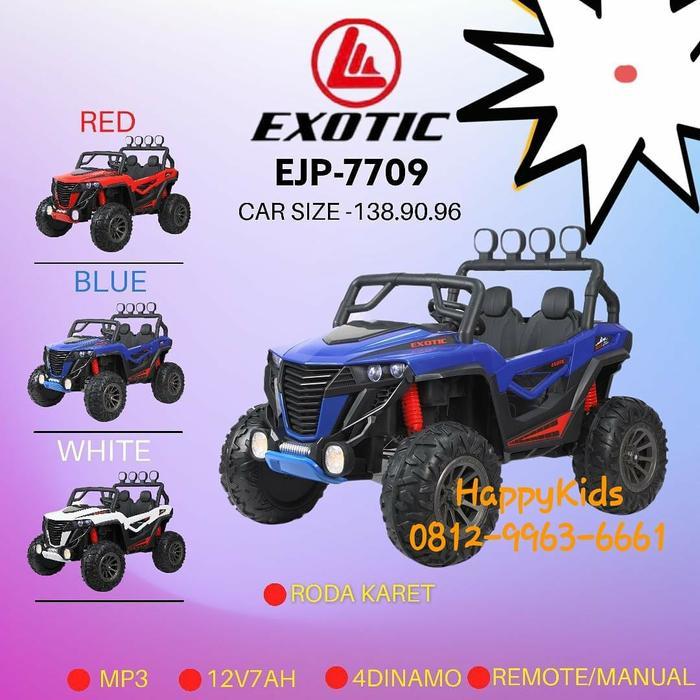 Mainan anak mobil aki JEEP UTV exo