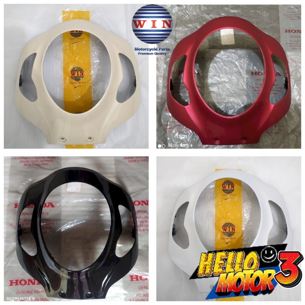 Tameng Depan Scoopy eSP K2F 2020 2021 2022 2023 | front panel WIN | cover body motor injeksi | bodi 