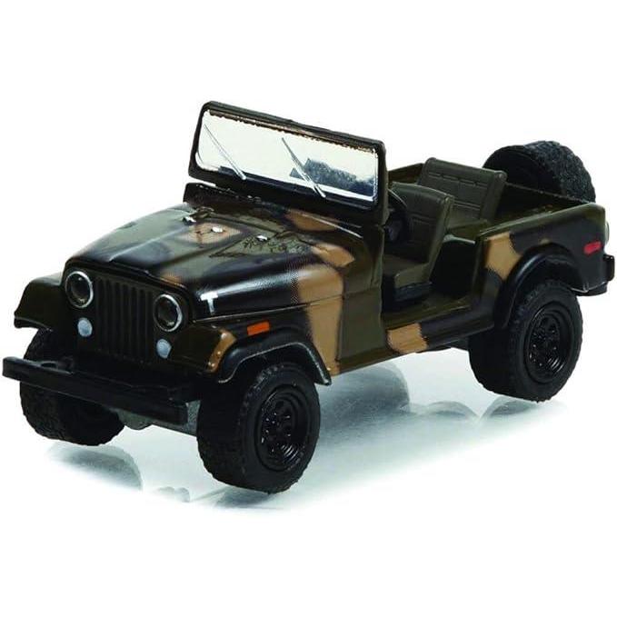 44965-E - Greenlight Hollywood Special Edition - Fall Guy Stuntman Association - 1981 CJ-7 - Camoufl