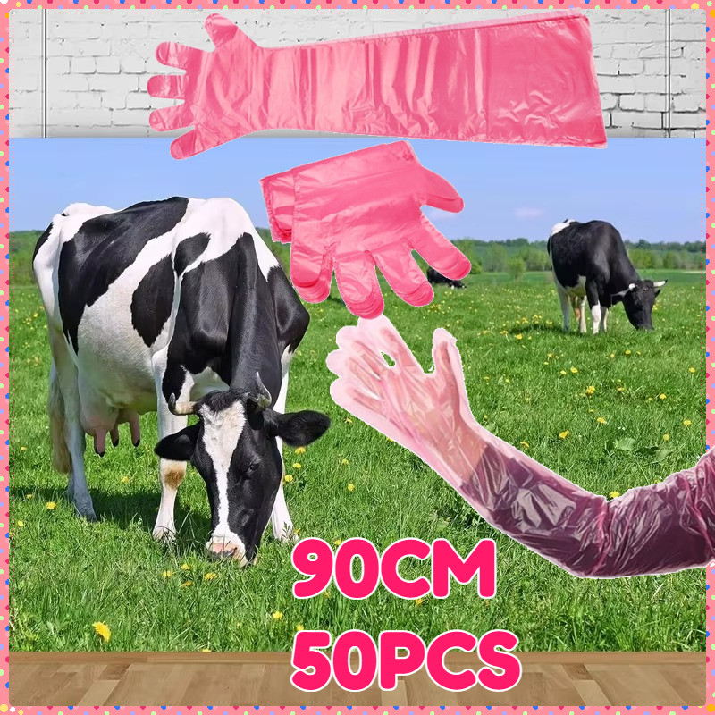 Glove Gloves IB 5 Jari Impor Sarung tangan Inseminasi Buatan Sapi Ternak/Sarung Tangan Inseminasi Bu