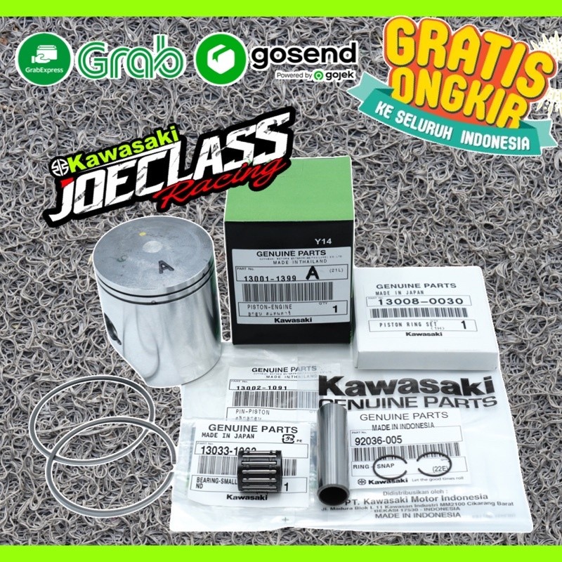 Piston Engine A Fullset Pin 15  Piston Seher Ring Size Kode A Pen 15 mm Untuk Blok Block 1827  1855 