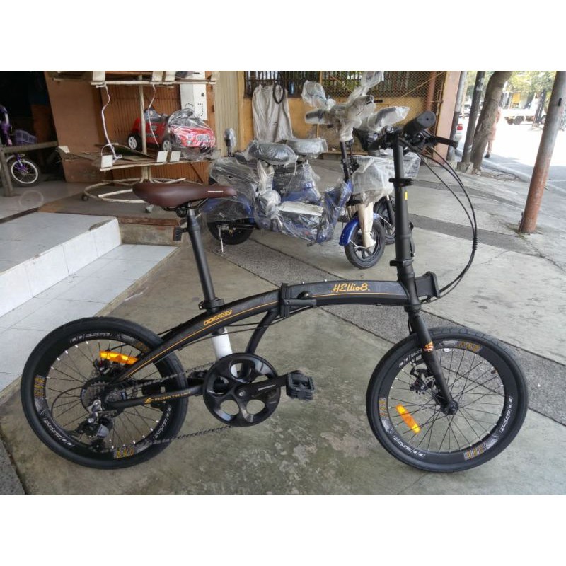 Sepeda Lipat 20 inch Odessy Hellio8 Alloy
