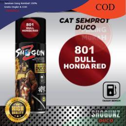CAT SEMPROT JEPANG Pylox Shogun Z CandyTone 801 Dull Honda Red Cat Duco Candy Merah Doff Finishing C