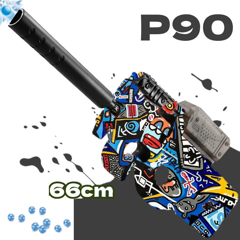 PUTRISHOP Mainan Anak HERO SUB MACHINE P90 TSG-032 Mainan Tembakan P90 Water Gel Blaster Air