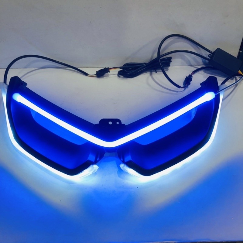 Garasi Biled Frame Alis Nmax Old Custom Lampu Depan Motor Variasi Tinggal Pasang