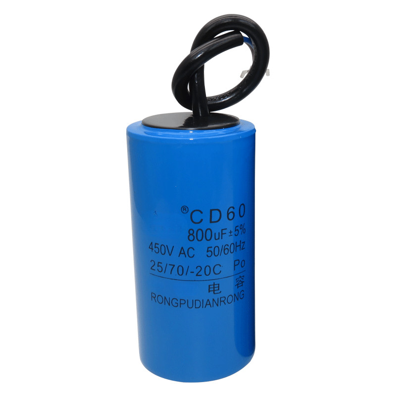 CD60 Motor Water Pump Starting Capacitor 250V 450V AC 50UF 75UF 100UF 150UF 200UF 250UF 300UF 350UF 