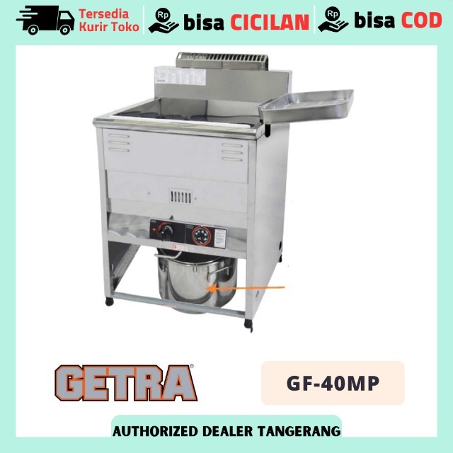 GETRA GF 40MP GF-40MP DEEP FRYER GAS THERMOSTAT STANDING