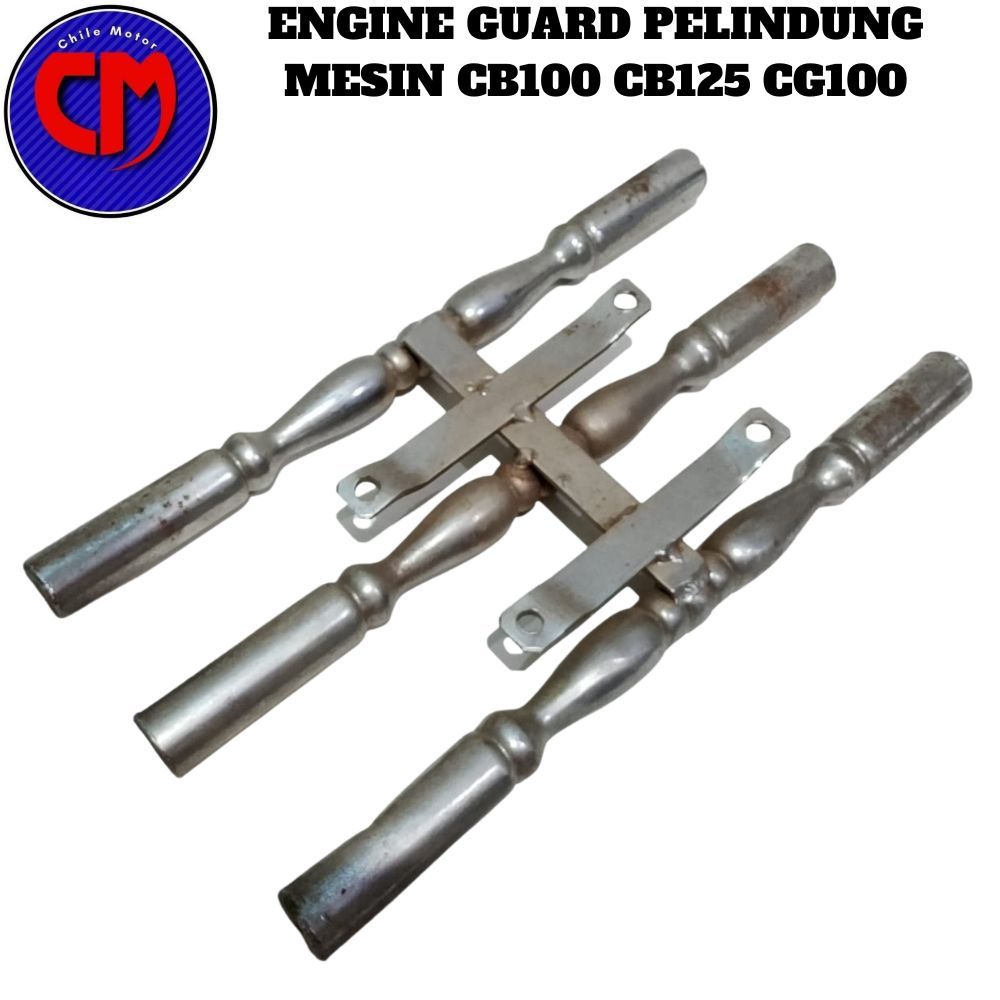 Engine Guard Pelindung Mesin Honda Cb100 Cb125 Cg100 Palang 3