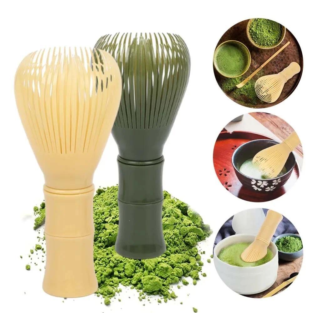 New Mata Whisk With Whisk Holder Reusable Resin Whisk Food Grade Green Tea Powder Whisk Mata Whisk S