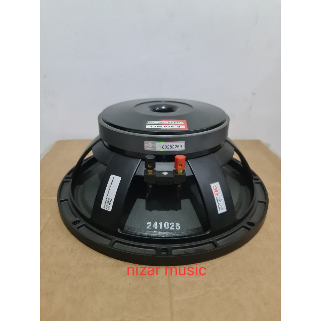 Komonen Speaker  12PLB76 Komponen BNC 12PLB7612 Inch /  BNC 12PLB76