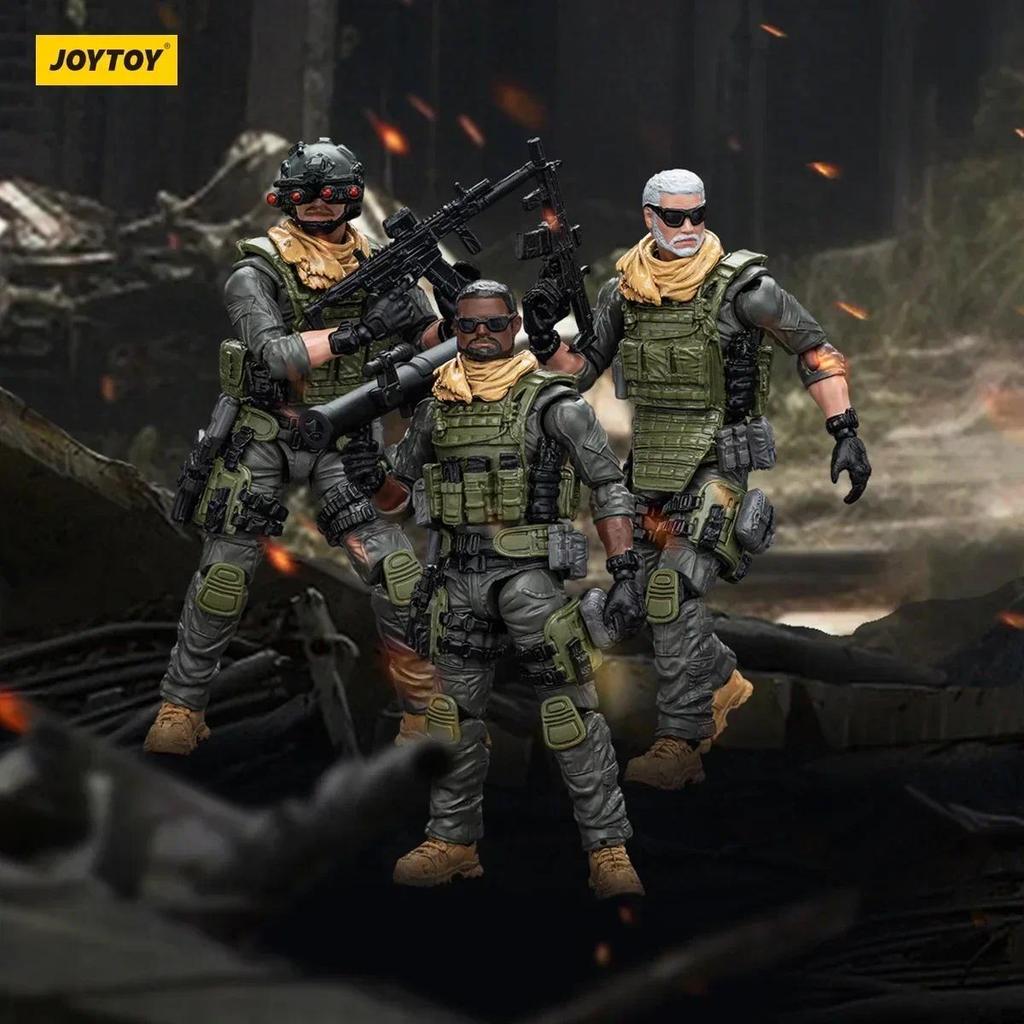 Exclusive Offer in Stock JOYTOY Dark Source 1/18 Anime Action Figures 10cm NATO Defense Forces 13th 