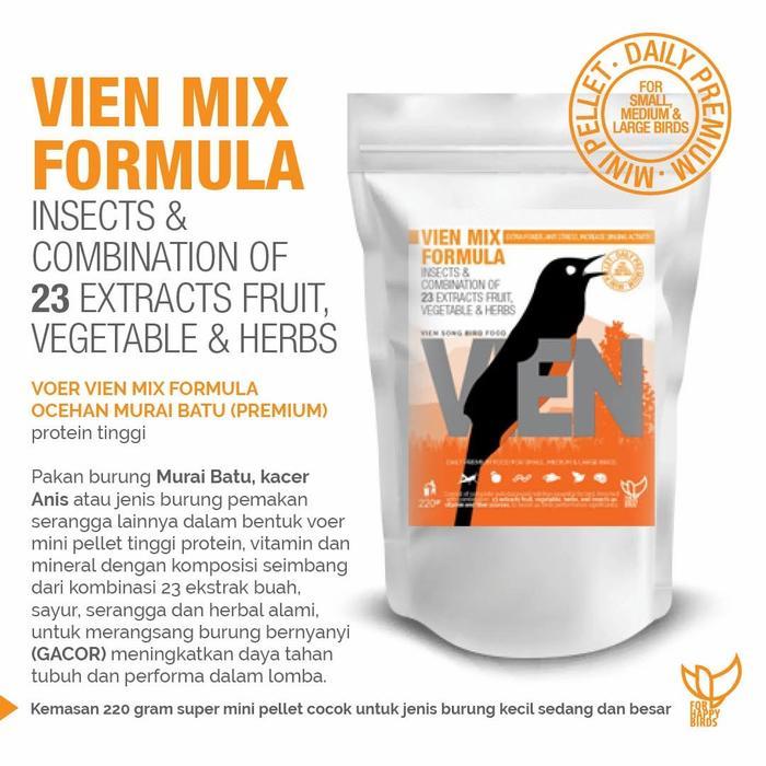 VOER VIEN MURAI BATU PAKAN PROTEIN TINGGI