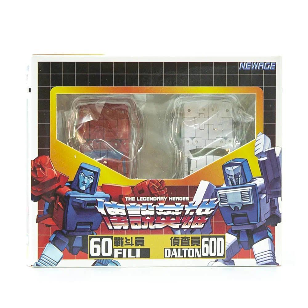 New Transformation Toys Newage Windcharger Tailgate NA H60 Fili & H60D Dalton Set of 2 Figure toy in