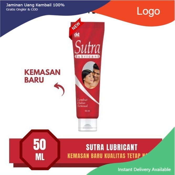 (wn) SIAP KIRIM Sutra Lubricant - Pelumas Lebih Licin Kemasan Botol Tube 50 Ml  Privasi Aman[Bisa Co