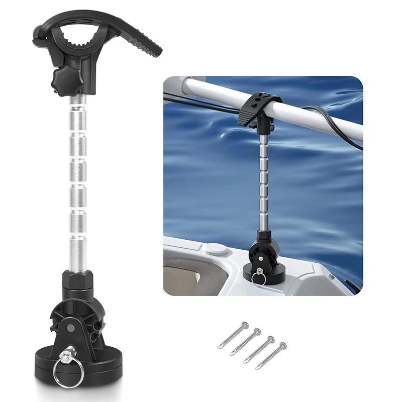 Trolling Motor Stabilizer Support Mount for Minn Kota Terrova/Ulterra/PowerDrive/Riptide, Garmin For