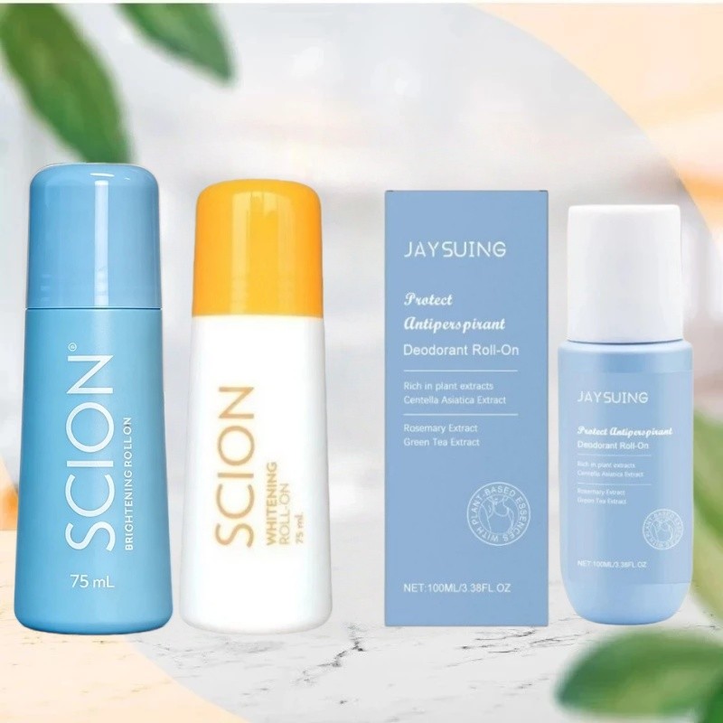 [New Blue] TWIN PACK - Scion Roll On Deodorant nu Skin Original 75ML EXP2028