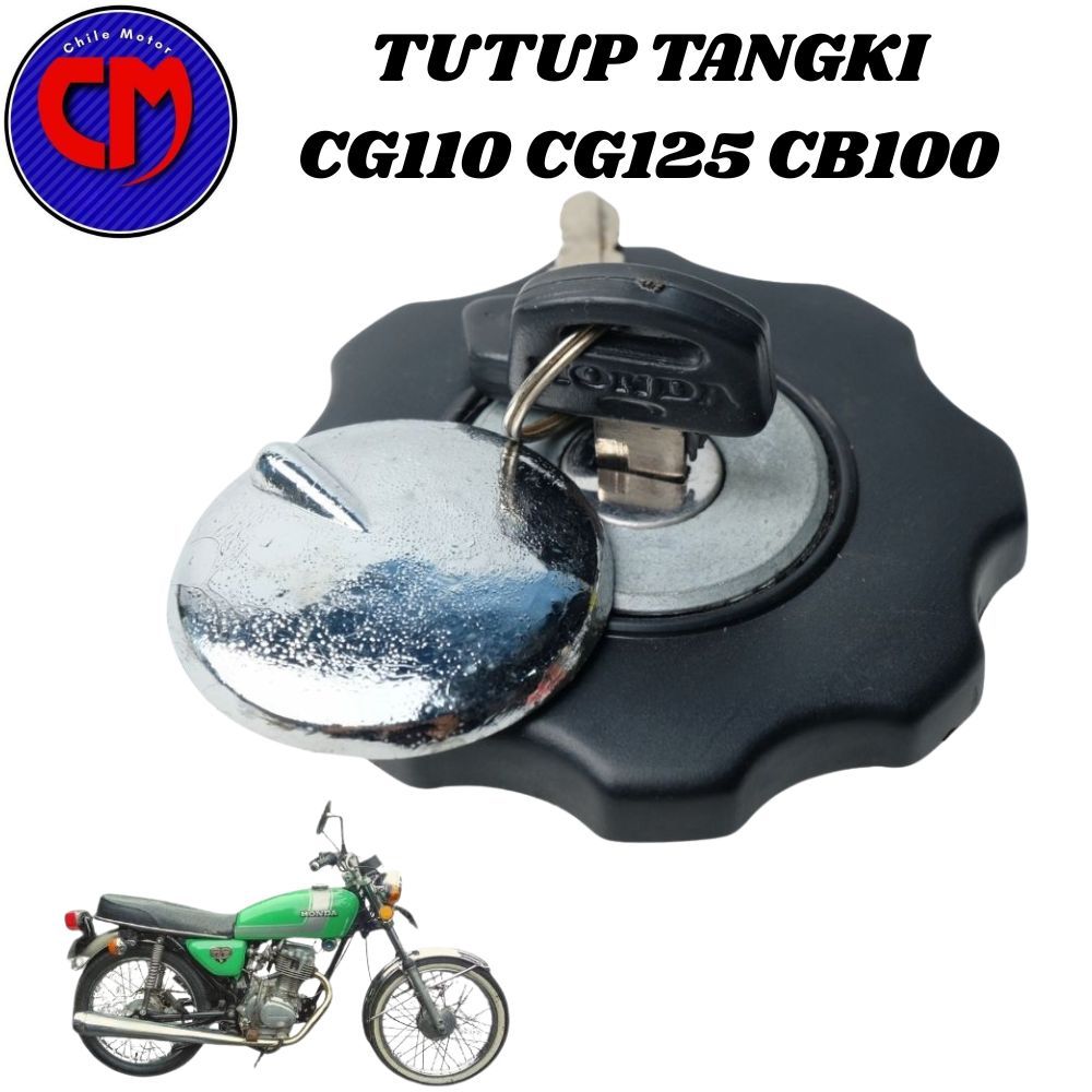 Tutup  Tangki Honda Cg110 Cg 110 Cg125 Cg 125 Cb100 Cb 100 Anak Kunci Marking Honda