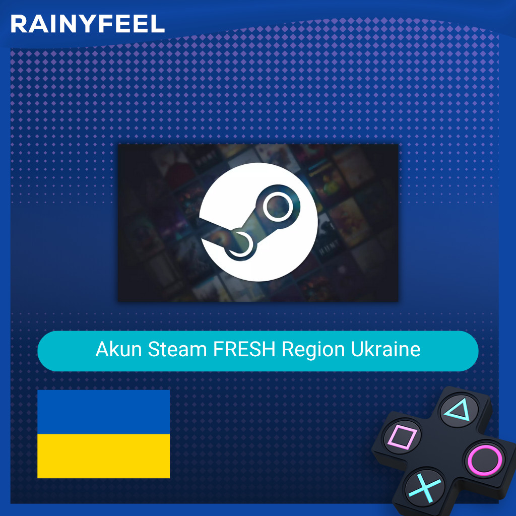 AKUN STEAM FRESH REGION LUAR / STEAM ACCOUNT UKRAINE
