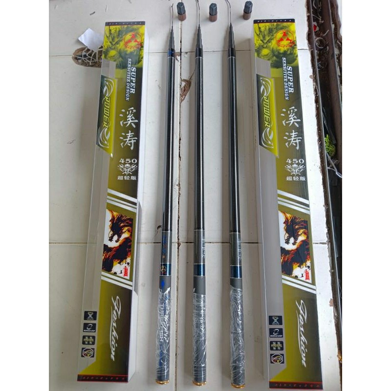 TEGEK THREEFISH XI TAO, ZHEN YUE,  XI JIANG 360,450,540