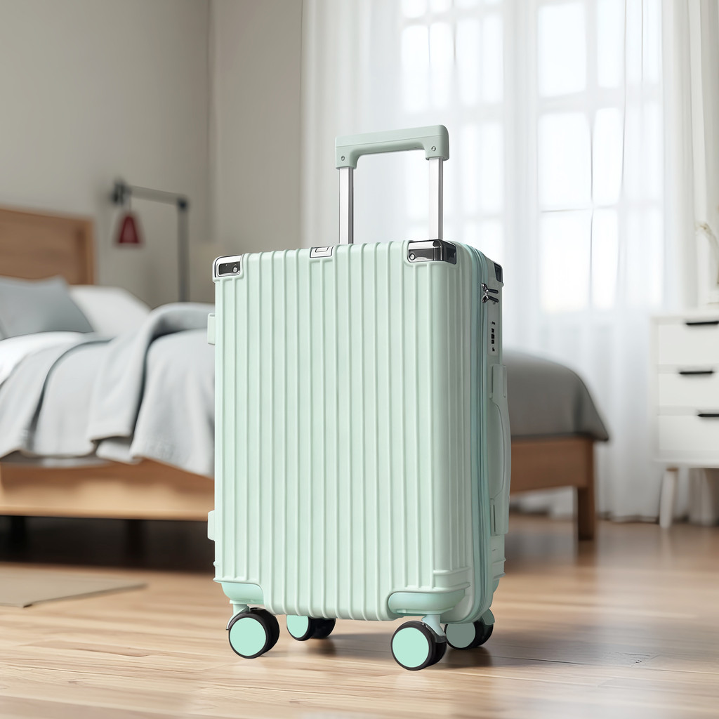 Orynne koper Bagasi Size 20inch Berkualitas Tinggi, Kokoh, Koper Roda Senyap Tahan Banting Roda 4 Pu