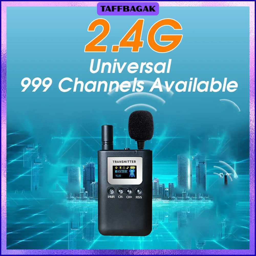 Audio Tour Guide Wireless Transmitter 2.4G 999 Channel Mic - 7510T