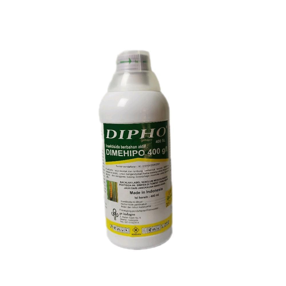 Dipho 400 SL .400 Ml. insektisida sistemik, racun kontak dan lambung yang mengandung bahan aktif dim