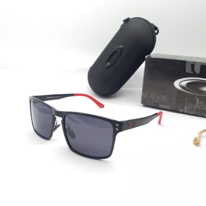 Kacamata Oakley Holbrook Magnesium Polarized Iridium Kaca Mata Mewah Authentic