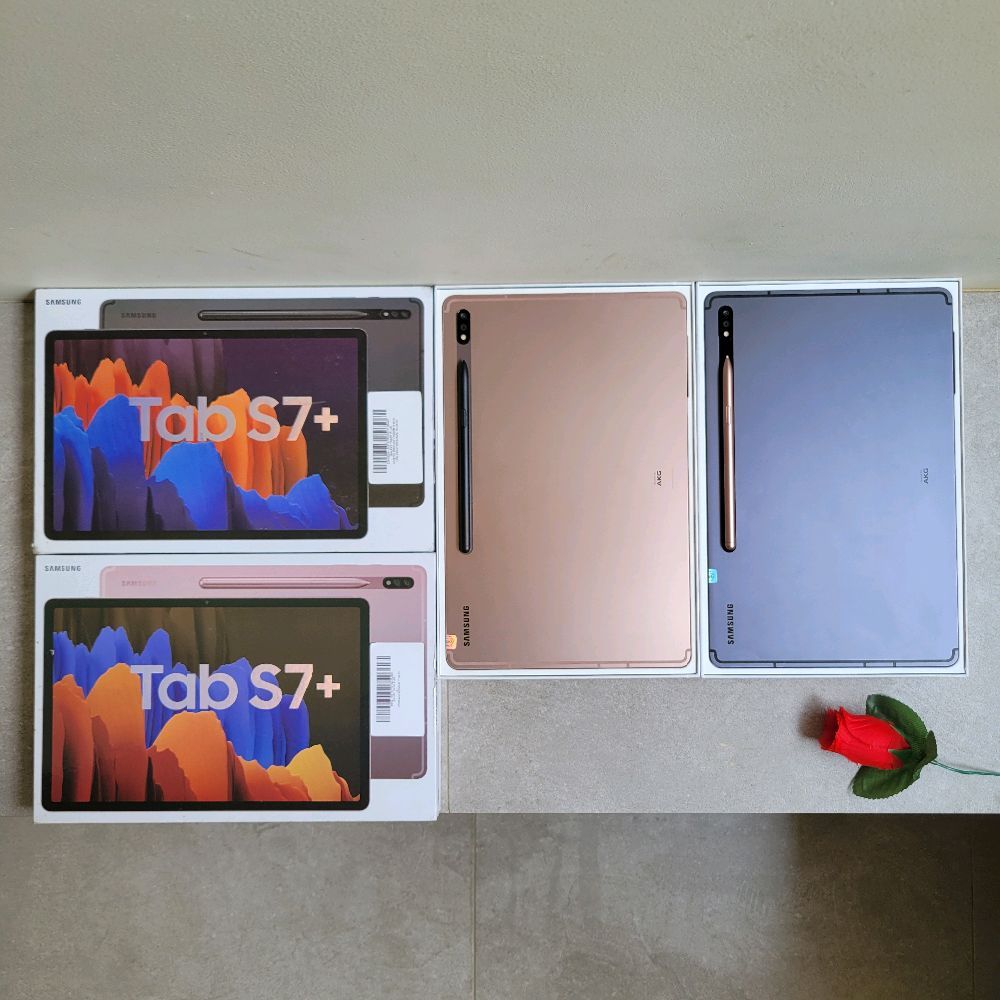 Samsung Galaxy Tab S7 Plus 5G 8/256GB S7+Garansi Resmi SEIN (Second preloved Terawat)