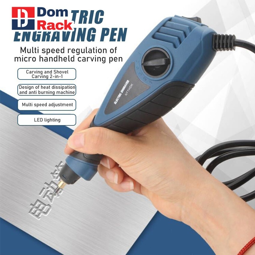 DOM RACK Alat Gravir Ukir Elektrik Alat Grafir Nama Listrik Giok Batu Kaca Besi Alat Ukir Pen Pena U