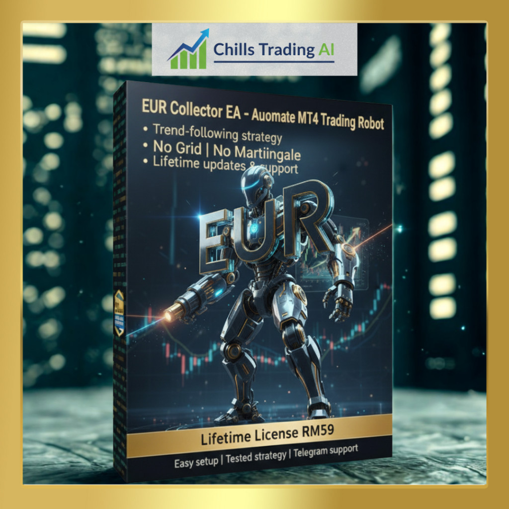 EUR Cyborg EA for MT4 | Auto Forex Robot EUR | Trend-Following | No Grid | No Martingale |  Lifetime