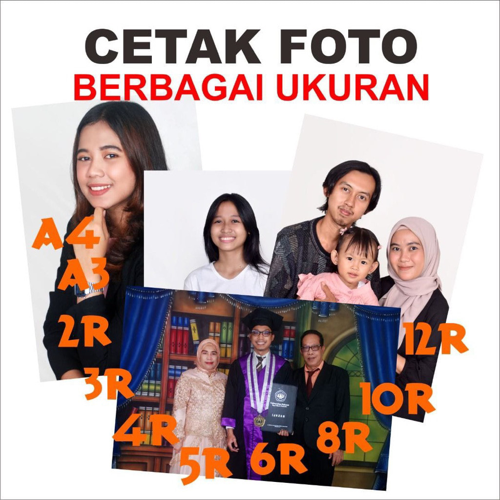 Cetak Foto Kertas Doff 2R/3R/4R/5R/6R/8R/10R | Cetak Foto Murah Berkualitas | Cetak Foto Doff