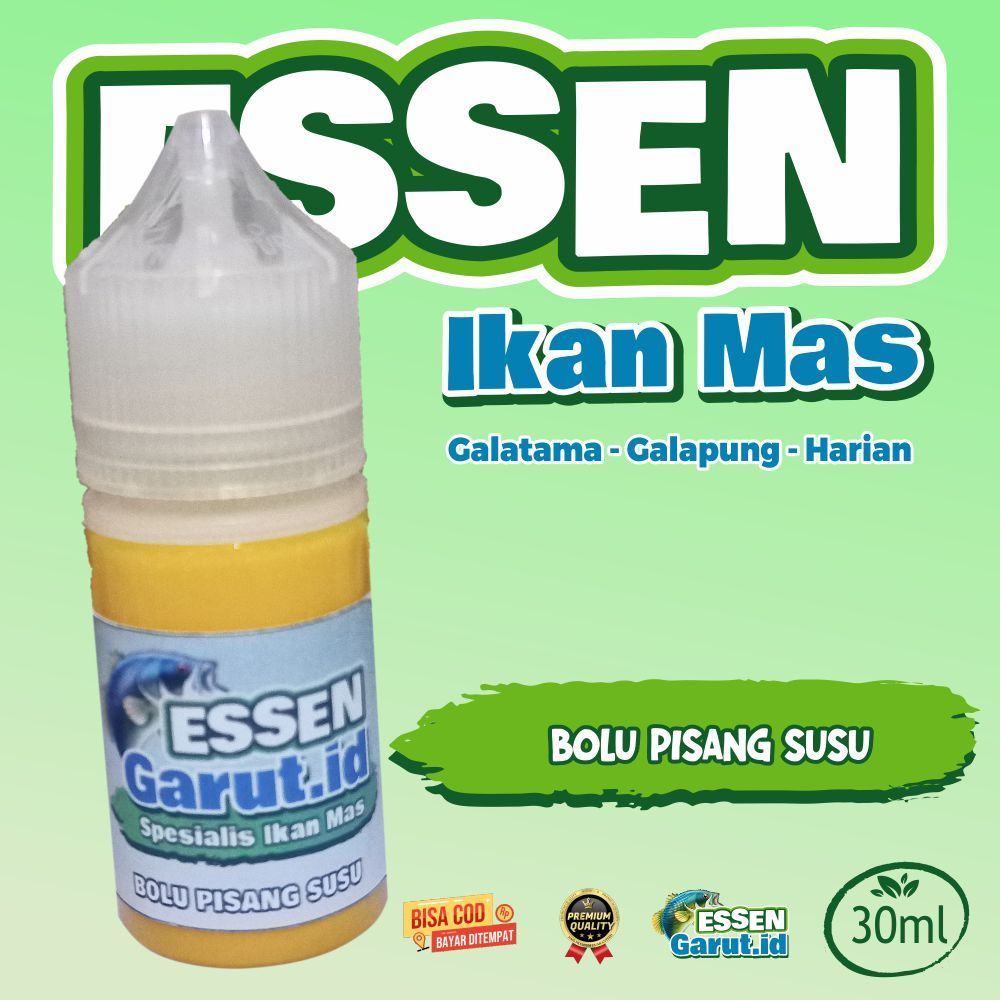 essen Ikan Mas BOLU PISANG SUSU / Essen Garut.id