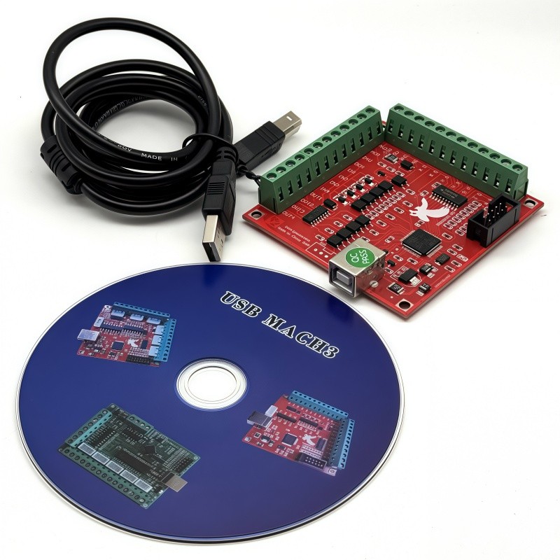 Breakout board CNC USB MACH3 100Khz 4 axis interface driver motion controller driver board