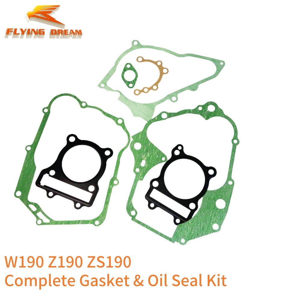 W190 Z190 ZS190 Complete Gasket & Oil Seal Kit for ZONGSHEN ZS190CC Original Package 100% Genuine Fi