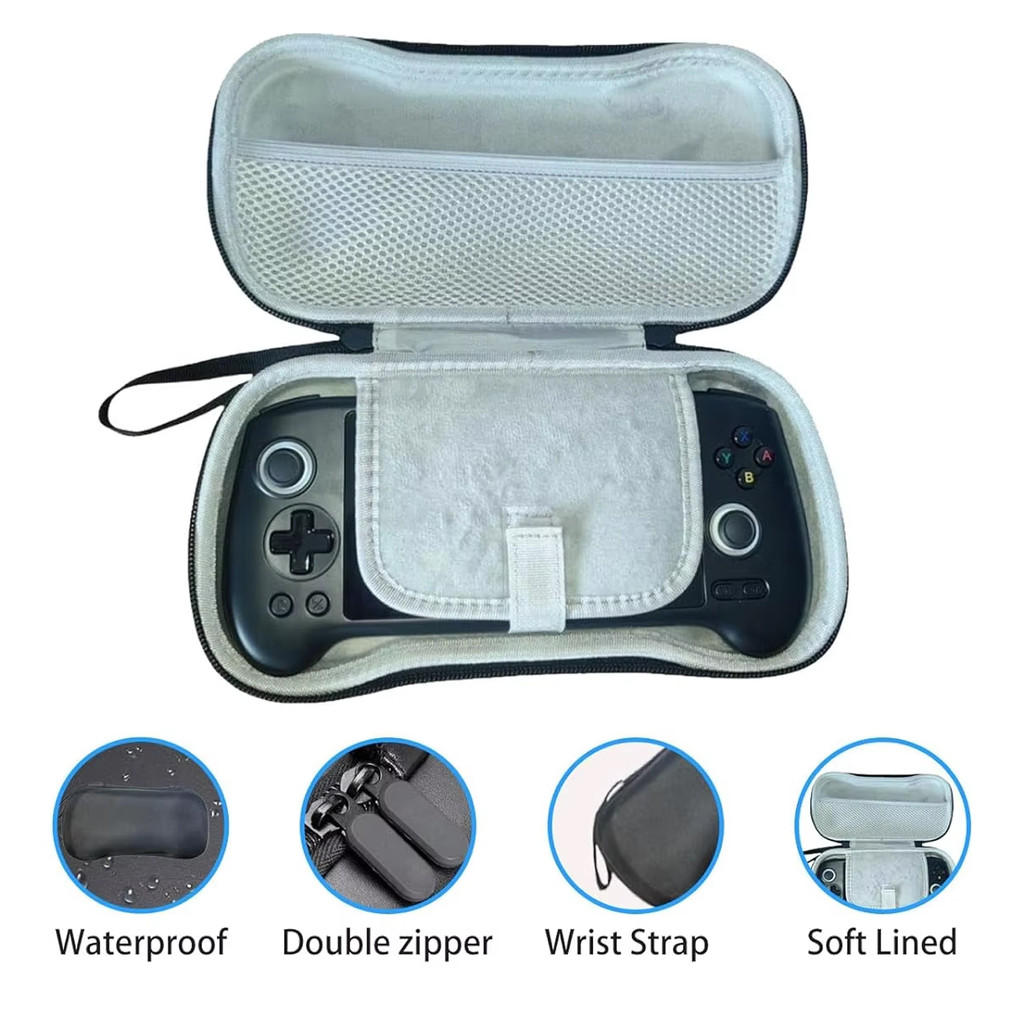 Large Carrying Protective Case for Anbernic RG557/RG556 Handheld Console Portable Storage Bag Box fo