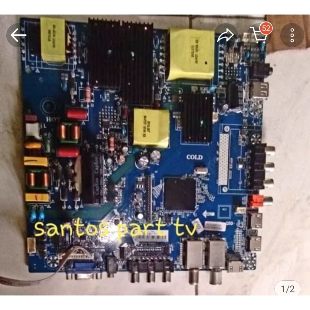 mb mainboard tv polytron pld40s153 pld40ts153
