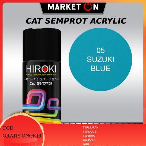 Cat Semprot HIROKI Candytone 05 Suzuki Blue Cat Akrilik Premium Warna Biru Cerah