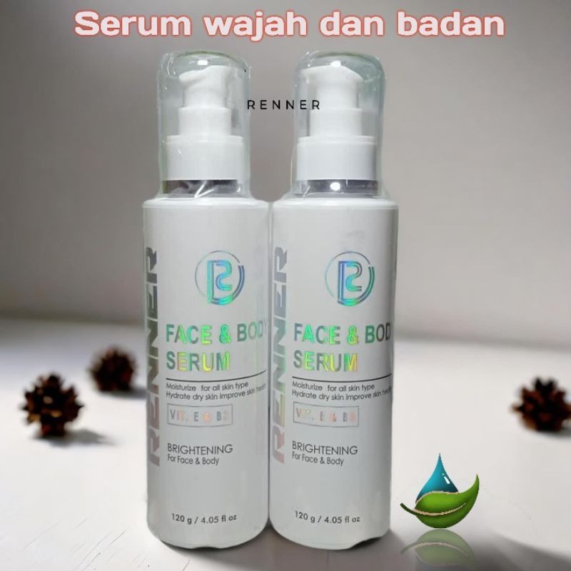 Renner Face dan body serum brightening serum mencerahkn