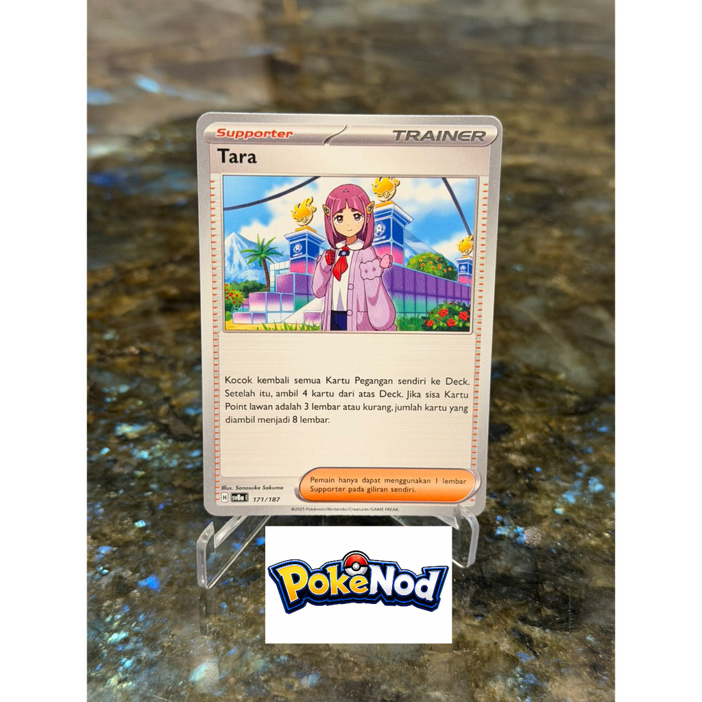 Tara Trainer 171/187 - TCG Pokemon indonesia Ori