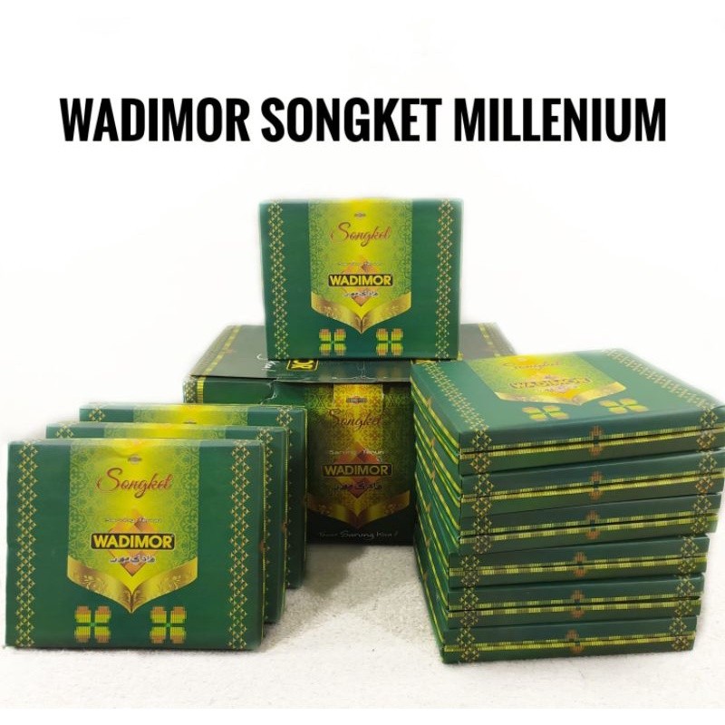 Kain/Sarung Wadimor Songket Motif Millenium