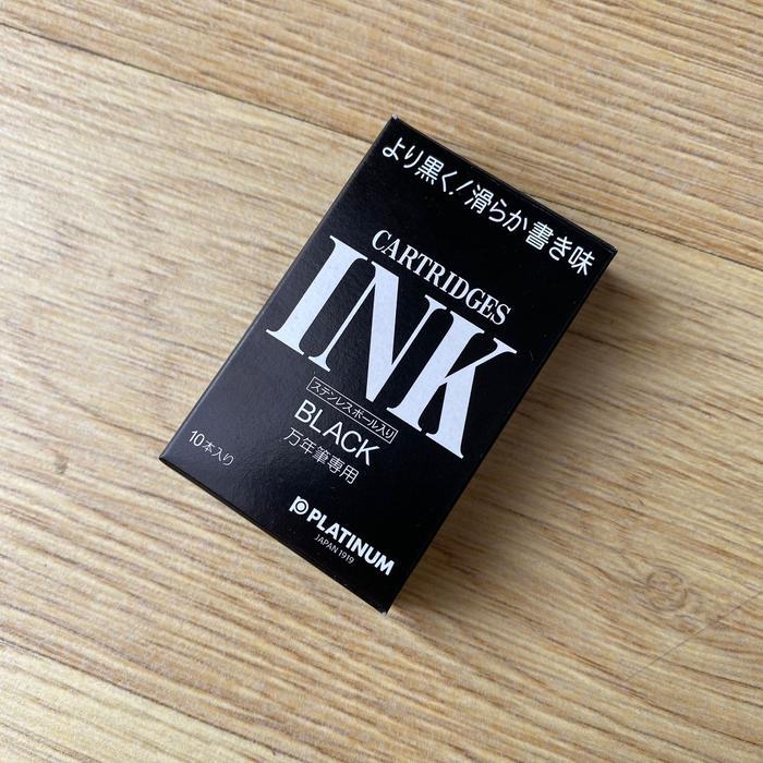 PLATINUM Fountain Pen Ink Cartridge/ Tinta Fountain Pen - Black