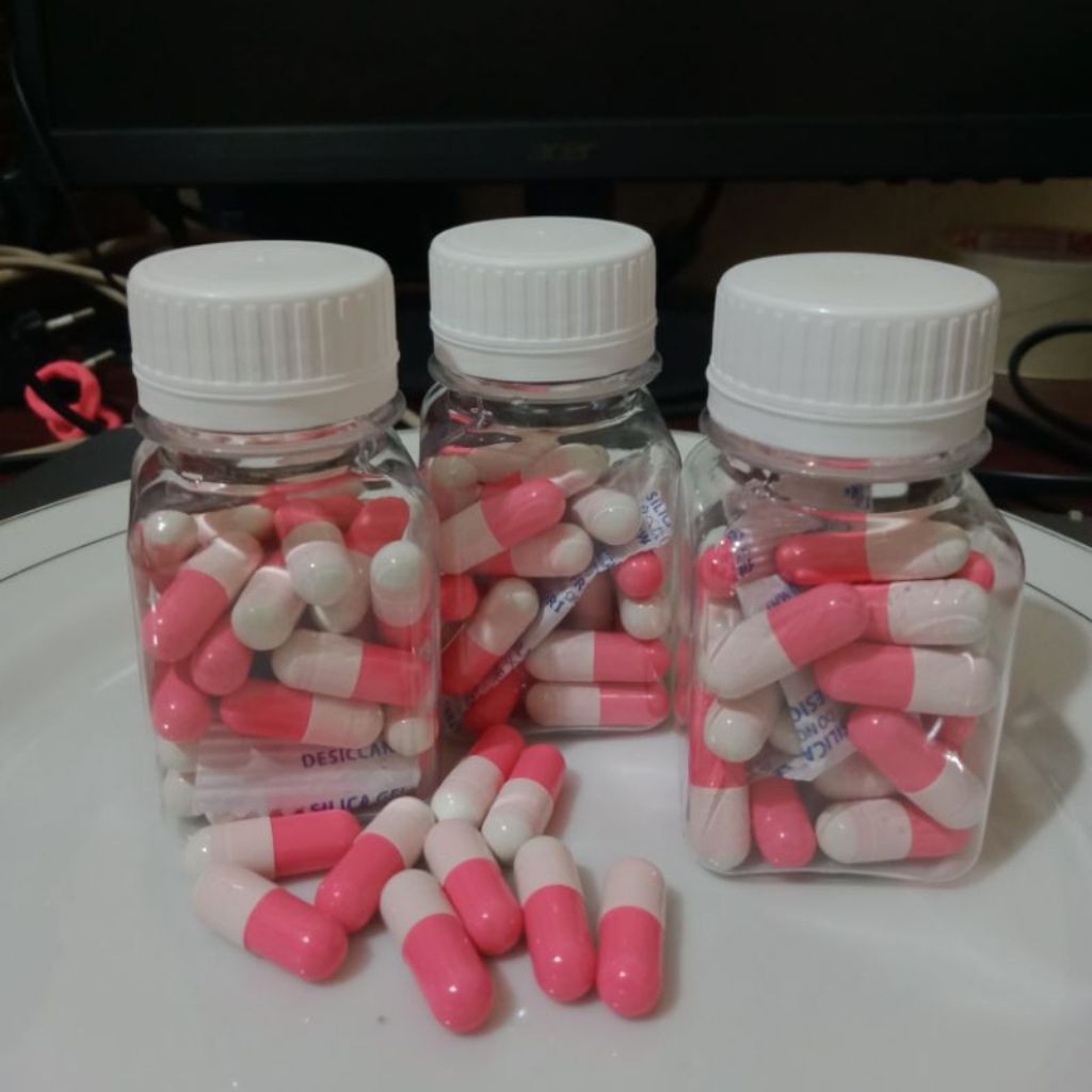 Pil Pelangsing Herbal Pinky - Menurunkan Berat Badan, Mengurangi Nafsu Makan, Mengeluarkan Lemak