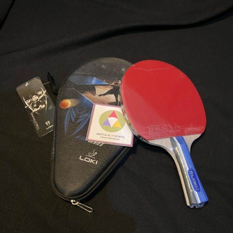(parmia store) Bet Bat Tenis Meja Pingpong Ping Pong Loki 2 Model Baru Murah Bagus