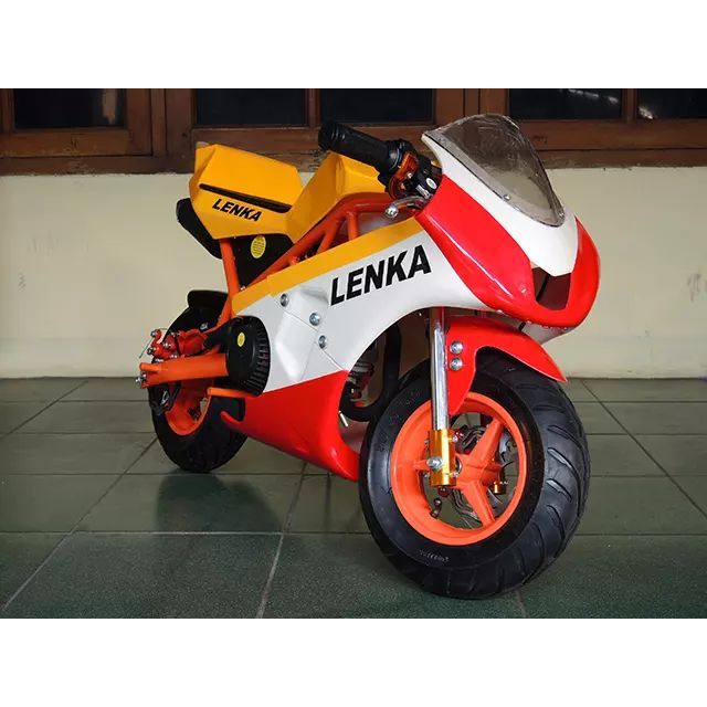 Motor Mini GP Racing Lenka GPR Mesin Tarik 50cc 2tak