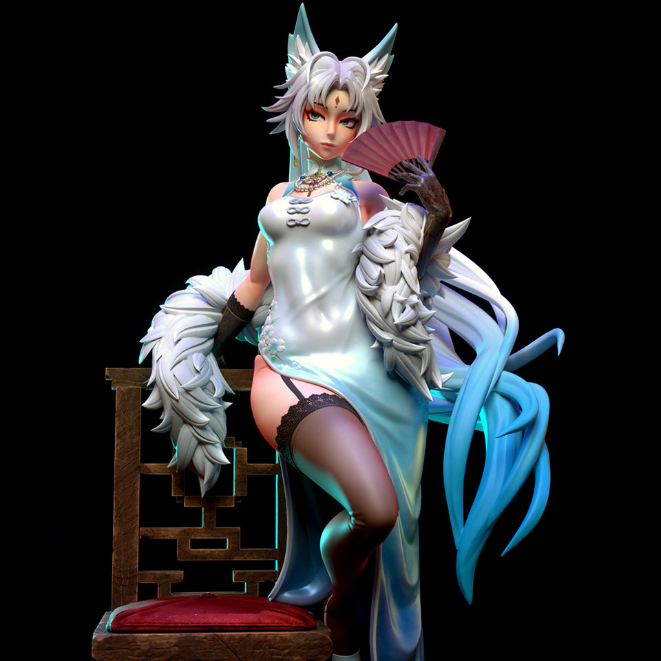 The height of man50mm 75mm 90mm Resin model kits figure beauty colorless and self-assembled 3D Print